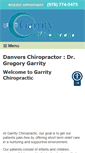 Mobile Screenshot of garritychiropractic.com